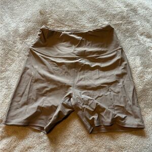 Pacsun athletic bike shorts light grey
